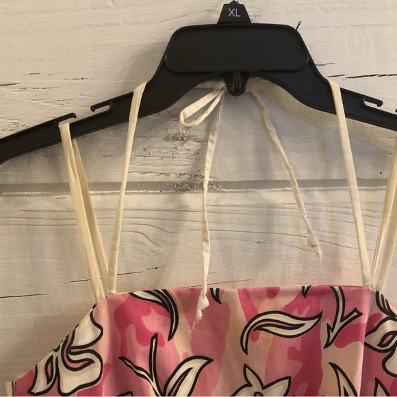 Hawaiian print halter dress size 3 - Picture 6 of 8